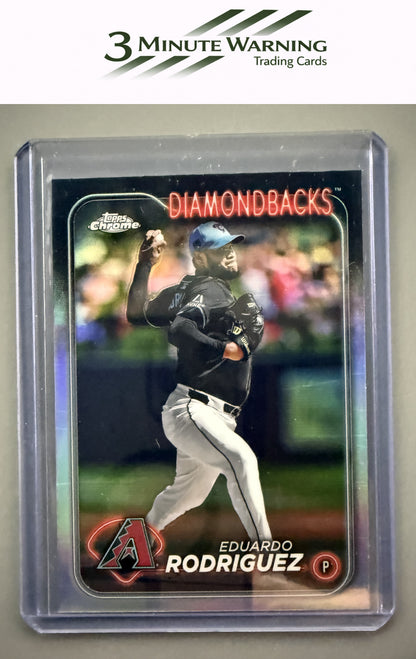 2024 Topps Chrome Update #USC113 Eduardo Rodriguez Refractor