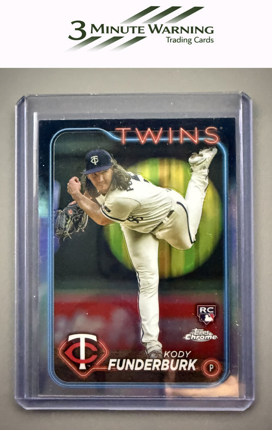 2024 Topps Chrome #297 Kody Funderburk Refractor