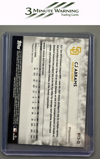 2022 Topps International Trading Card Day #NTCD-23 CJ Abrams