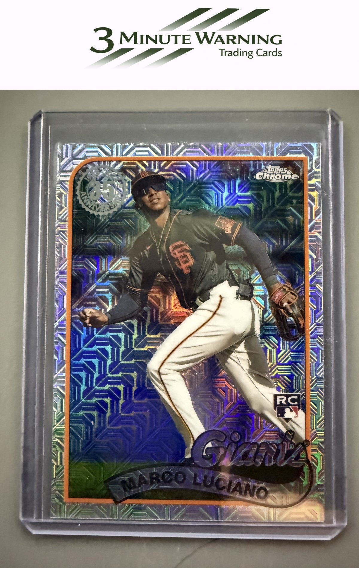 2024 Topps #T89C-15 Marco Luciano 1989 Topps Baseball 35th Anniversary Chrome