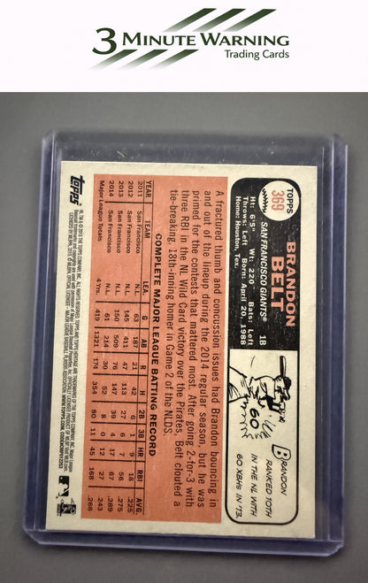 2015 Topps Heritage #369 Brandon Belt