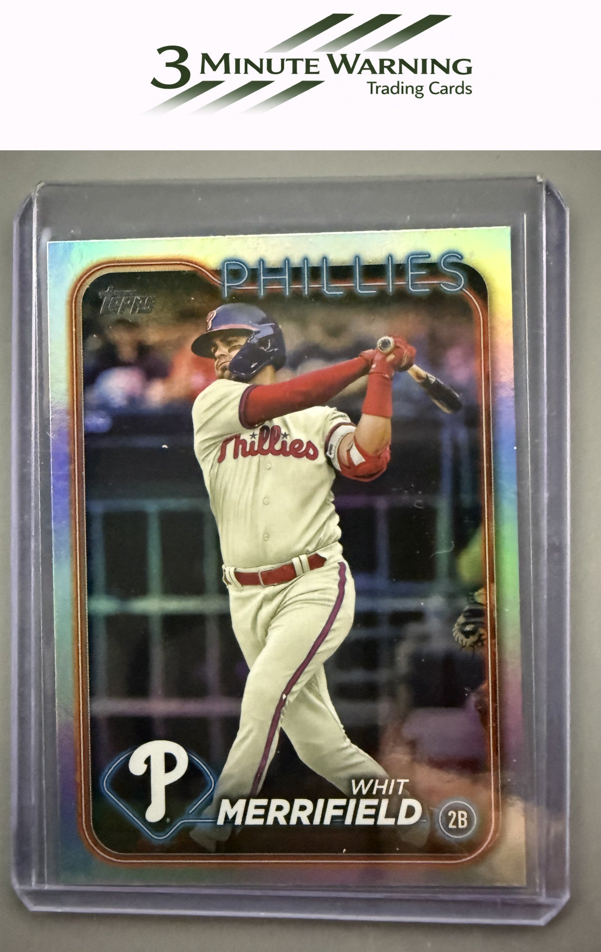 2024 Topps #661 Whit Merrifield Rainbow Foil