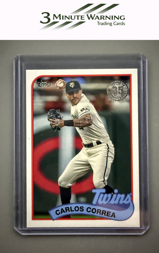 2024 Topps #89B-41 Carlos Correa 1989 Topps Baseball 35th Anniversary