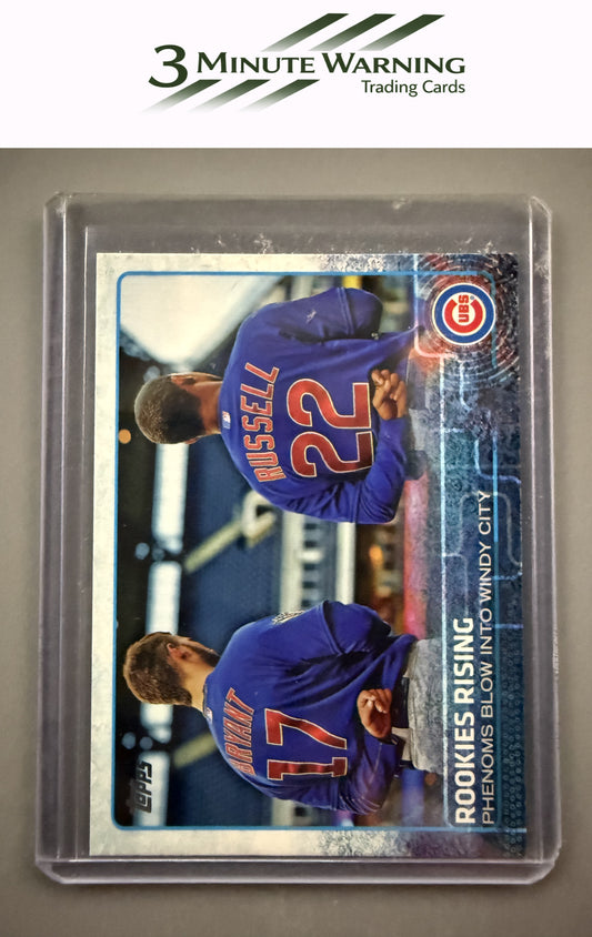 2015 Topps Update #US79 Rookies Rising (Kris Bryant / Addison Russell)