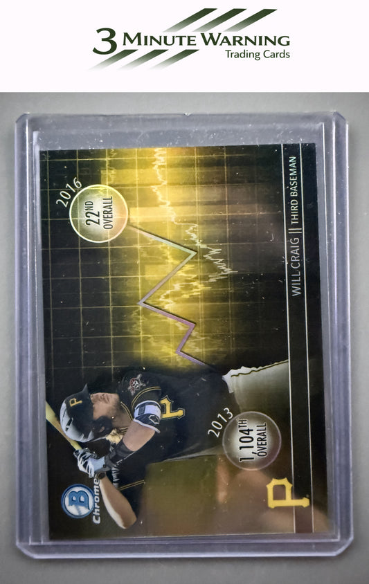 2016 Bowman Draft #DD-WC Will Craig Draft Dividends