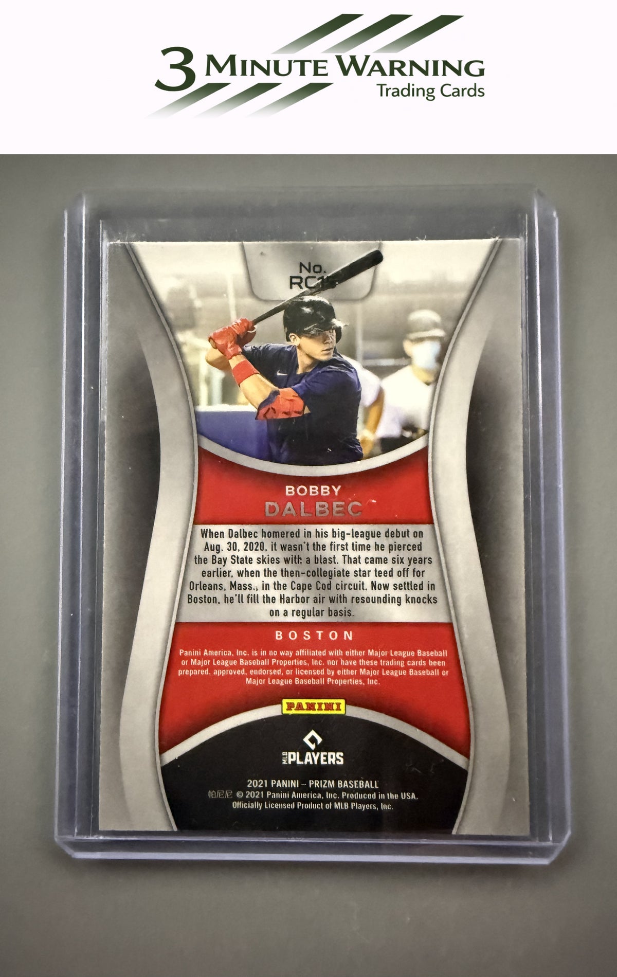 2021 Panini Prizm #RC15 Bobby Dalbec Rookie Class