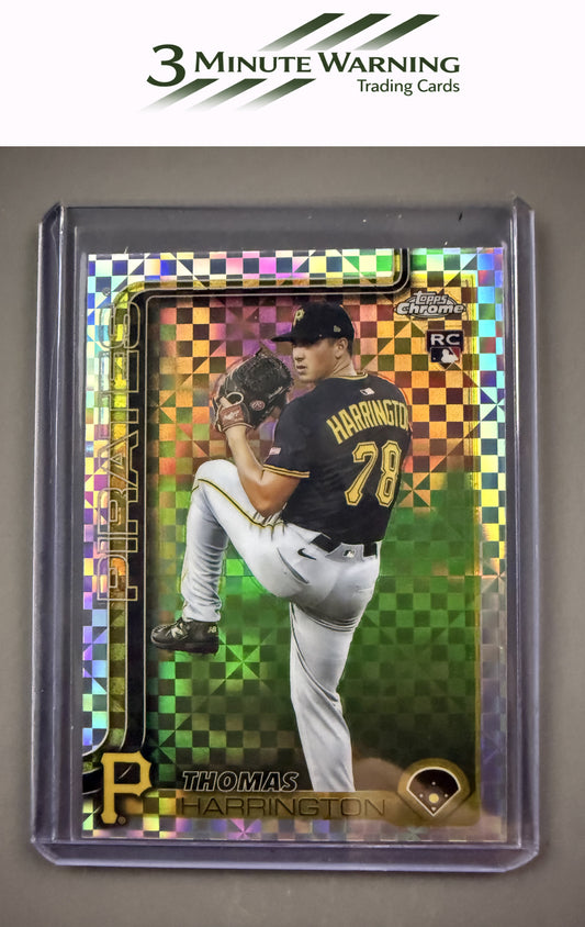 2025 Topps Chrome Update #USC177 Thomas Harrington X-Fractors