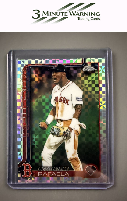 2025 Topps Chrome Update #USC126 Ceddanne Rafaela X-Fractors