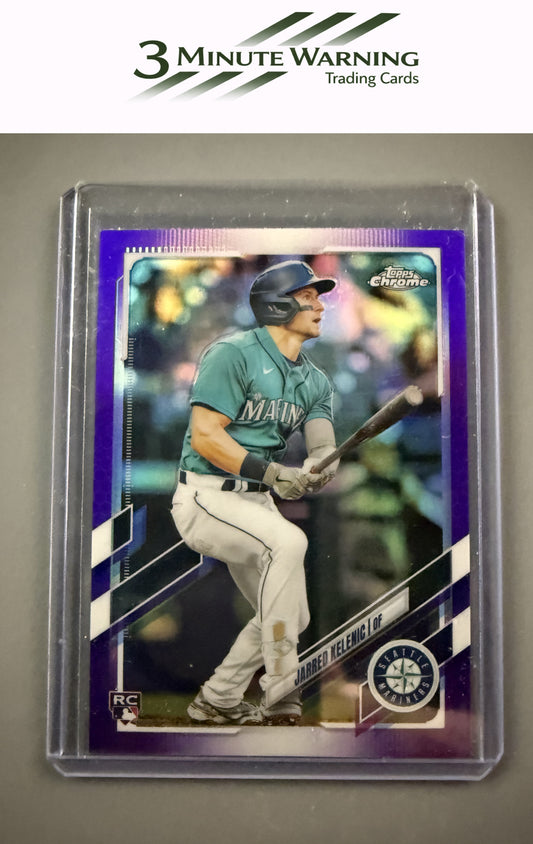 2021 Topps Chrome Update #USC20 Jarred Kelenic Purple Refractor