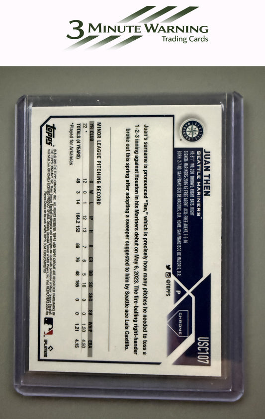 2023 Topps Chrome Update #USC107 Juan Then