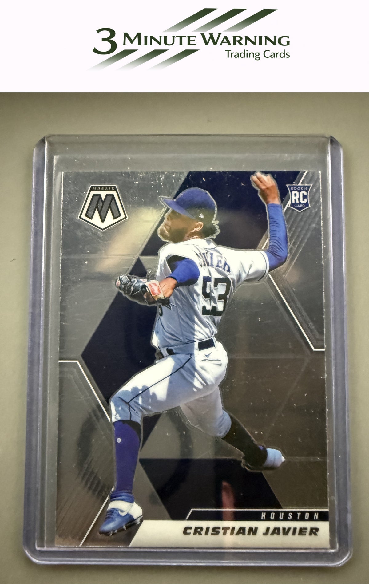2021 Panini Mosaic #255 Cristian Javier