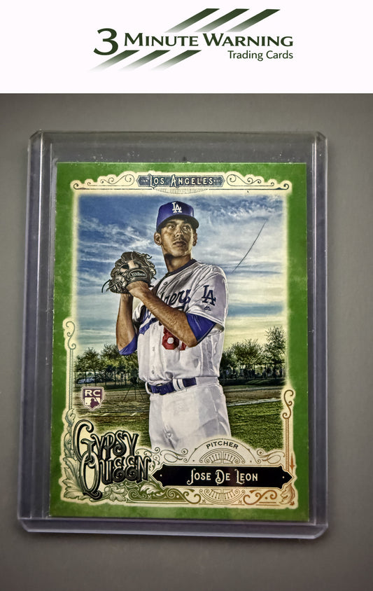 2017 Topps Gypsy Queen #225 Jose De Leon Green
