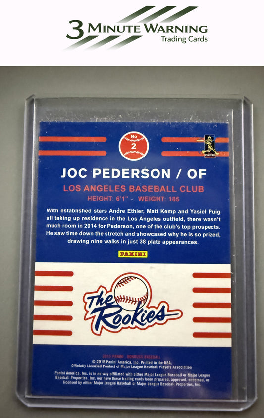 2015 Donruss #2 Joc Pederson The Rookies