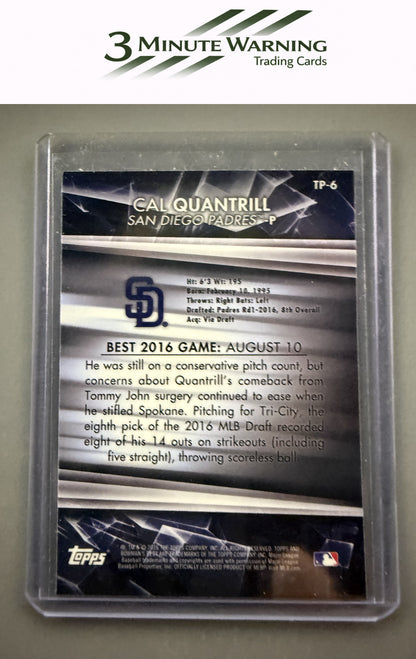 2016 Bowman's Best #TP-6 Cal Quantrill Top Prospects