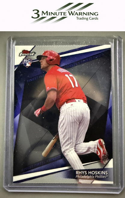 2018 Finest #FF-RH Rhys Hoskins Finest Firsts