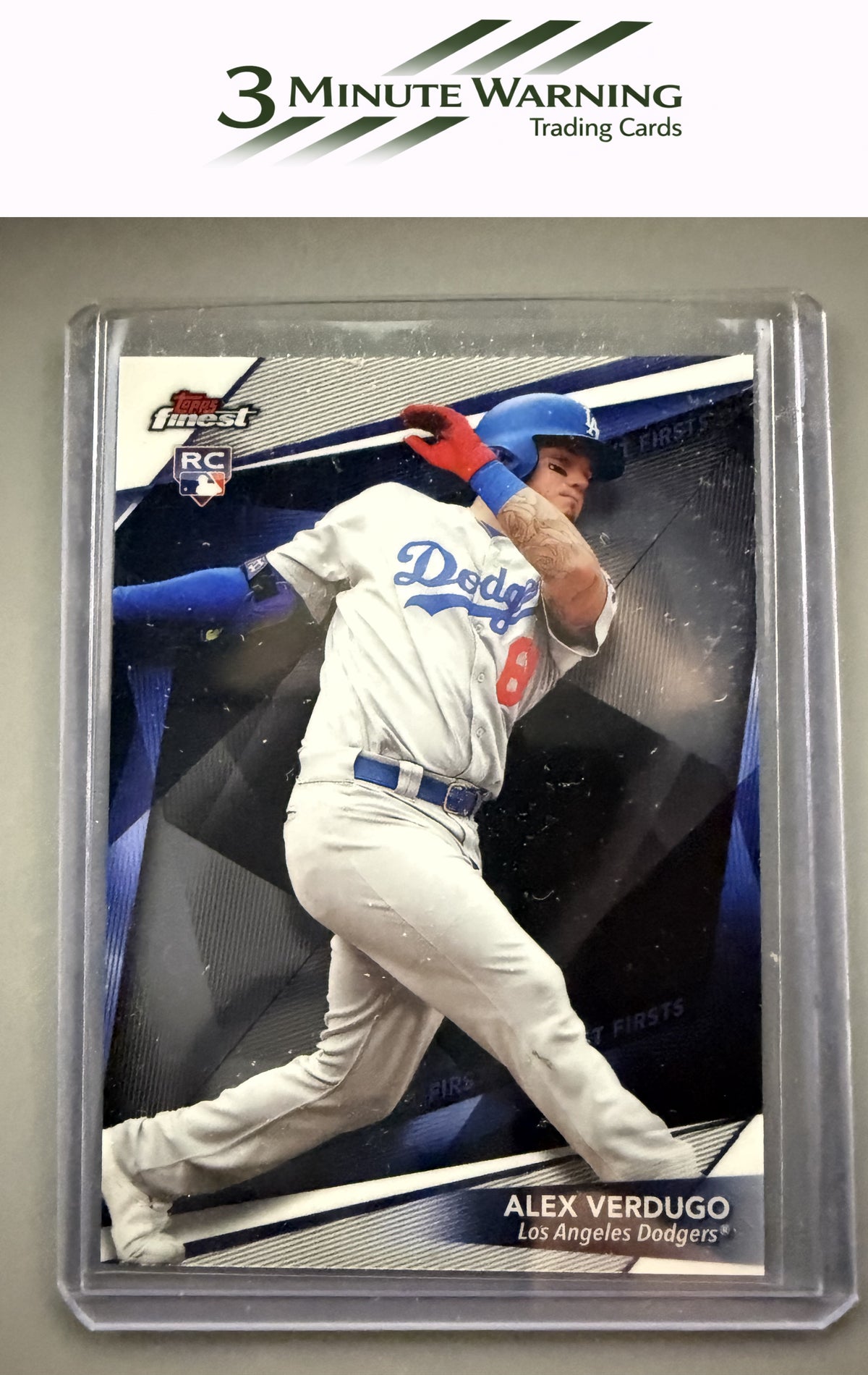 2018 Finest #FF-AV Alex Verdugo Finest Firsts