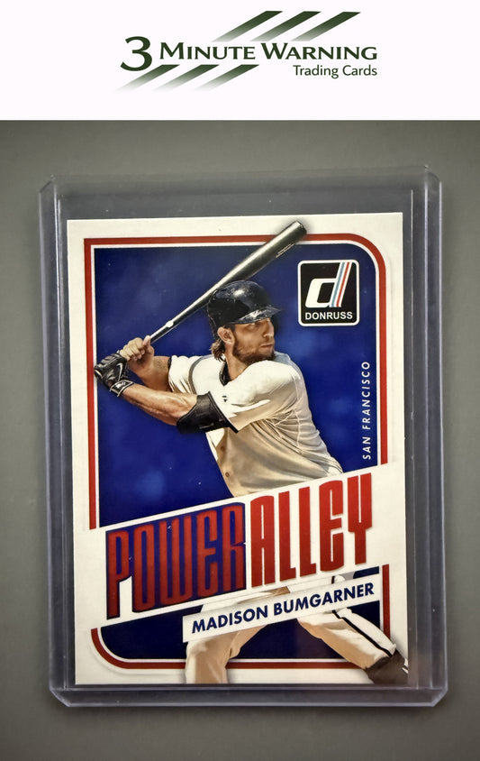 2016 Donruss #PA7 Madison Bumgarner Power Alley Blue #/199
