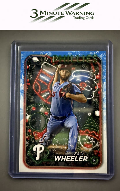 2024 Topps Holiday #H6 Zack Wheeler