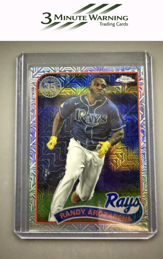 2024 Topps #T89C-56 Randy Arozarena 1989 Topps Baseball 35th Anniversary Chrome