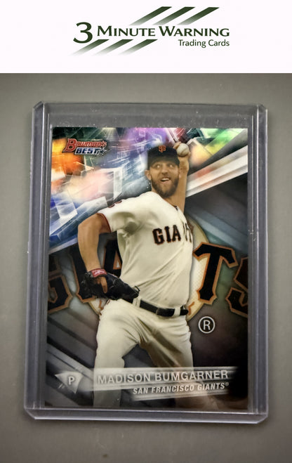 2016 Bowman's Best #27 Madison Bumgarner Refractor