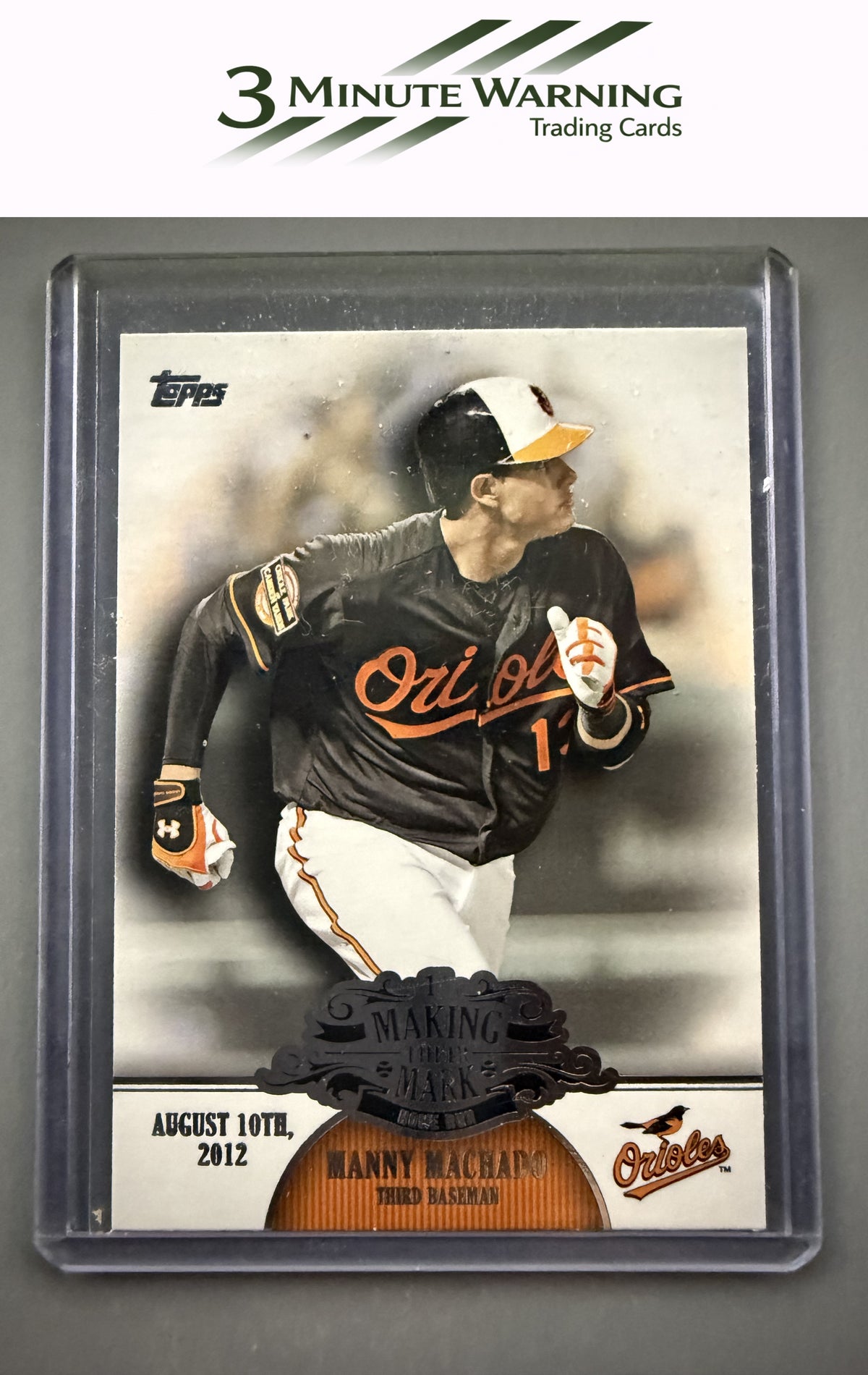 2013 Topps #MM-24 Manny Machado Making Their Mark
