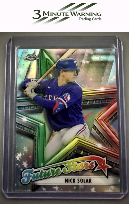 2021 Topps Chrome #FS-15 Nick Solak Future Stars