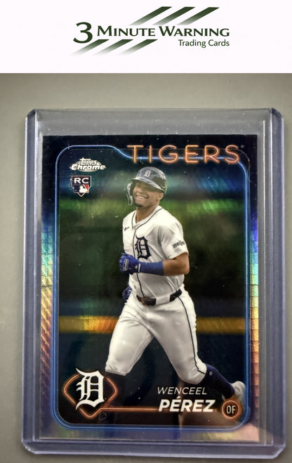 2024 Topps Chrome Update #USC167 Wenceel Perez Prism Refractor