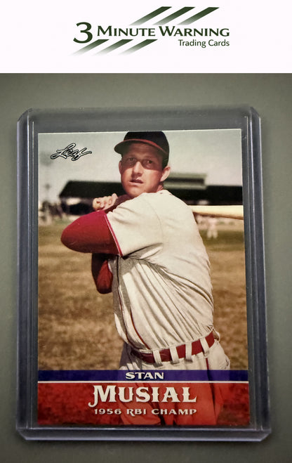 2015 Leaf Heroes of Baseball #MM-15 Stan Musial Stan Musial Milestones