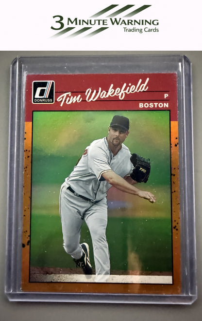 2023 Donruss #290 Tim Wakefield Holo Orange