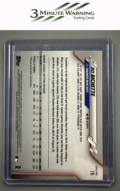 2020 Topps #78 Bo Bichette