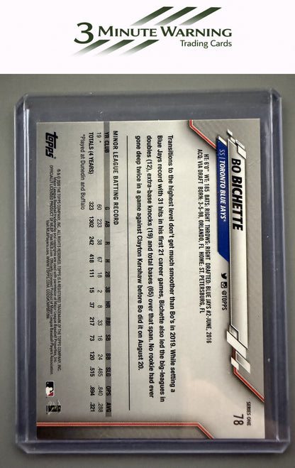 2020 Topps #78 Bo Bichette