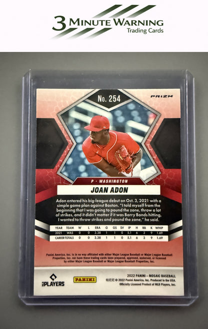 2022 Panini Mosaic #254 Joan Adon Mosaic
