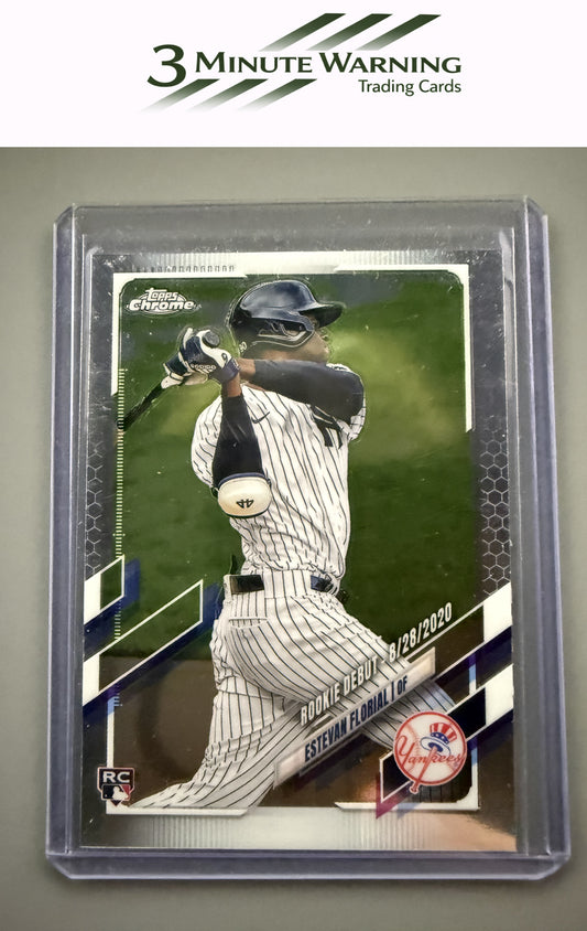 2021 Topps Chrome Update #USC41 Estevan Florial