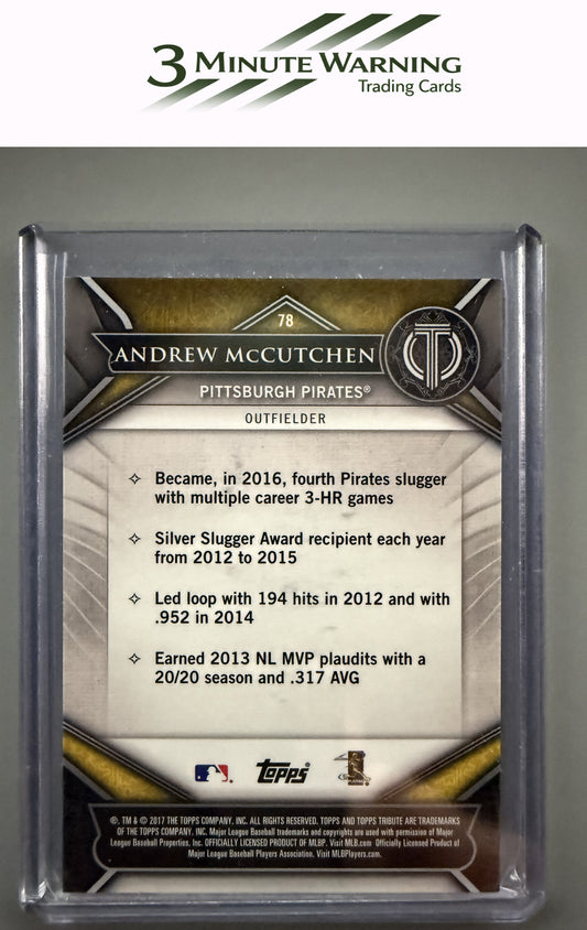 2017 Topps Tribute #78 Andrew McCutchen