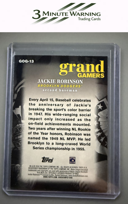 2024 Topps #GOG-13 Jackie Robinson Grand Gamers