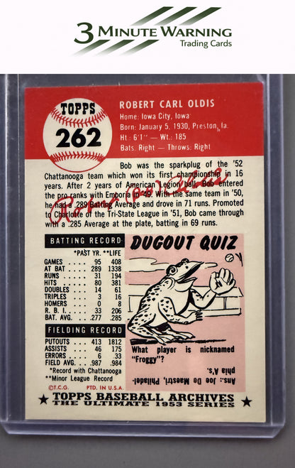 1991 Topps Archives 1953 #262 Bob Oldis