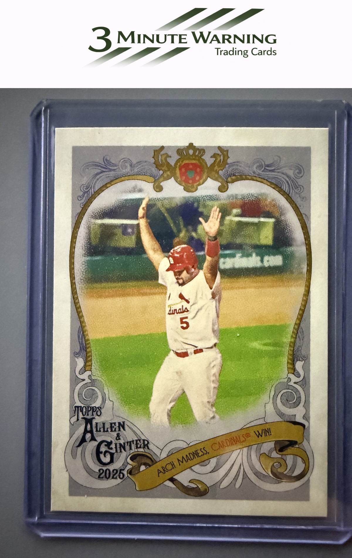 2025 Topps Allen & Ginter #SV-10 Albert Pujols Sweet Victory