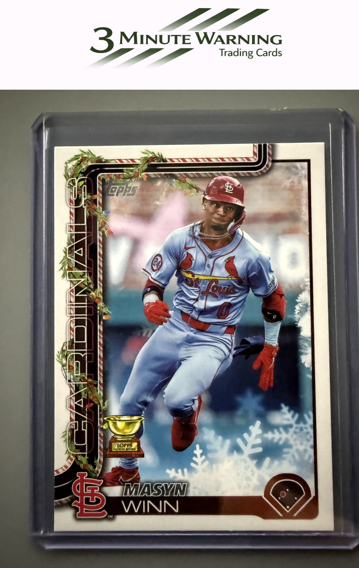 2025 Topps Holiday #H193 Masyn Winn