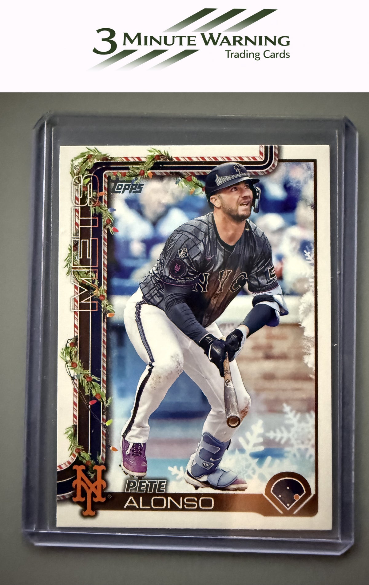 2025 Topps Holiday #H34 Pete Alonso