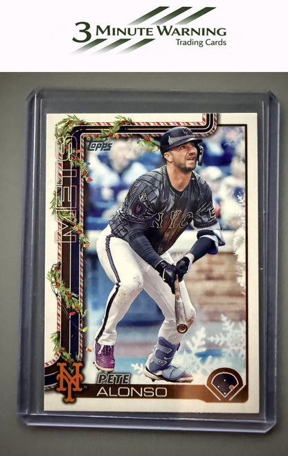 2025 Topps Holiday #H34 Pete Alonso