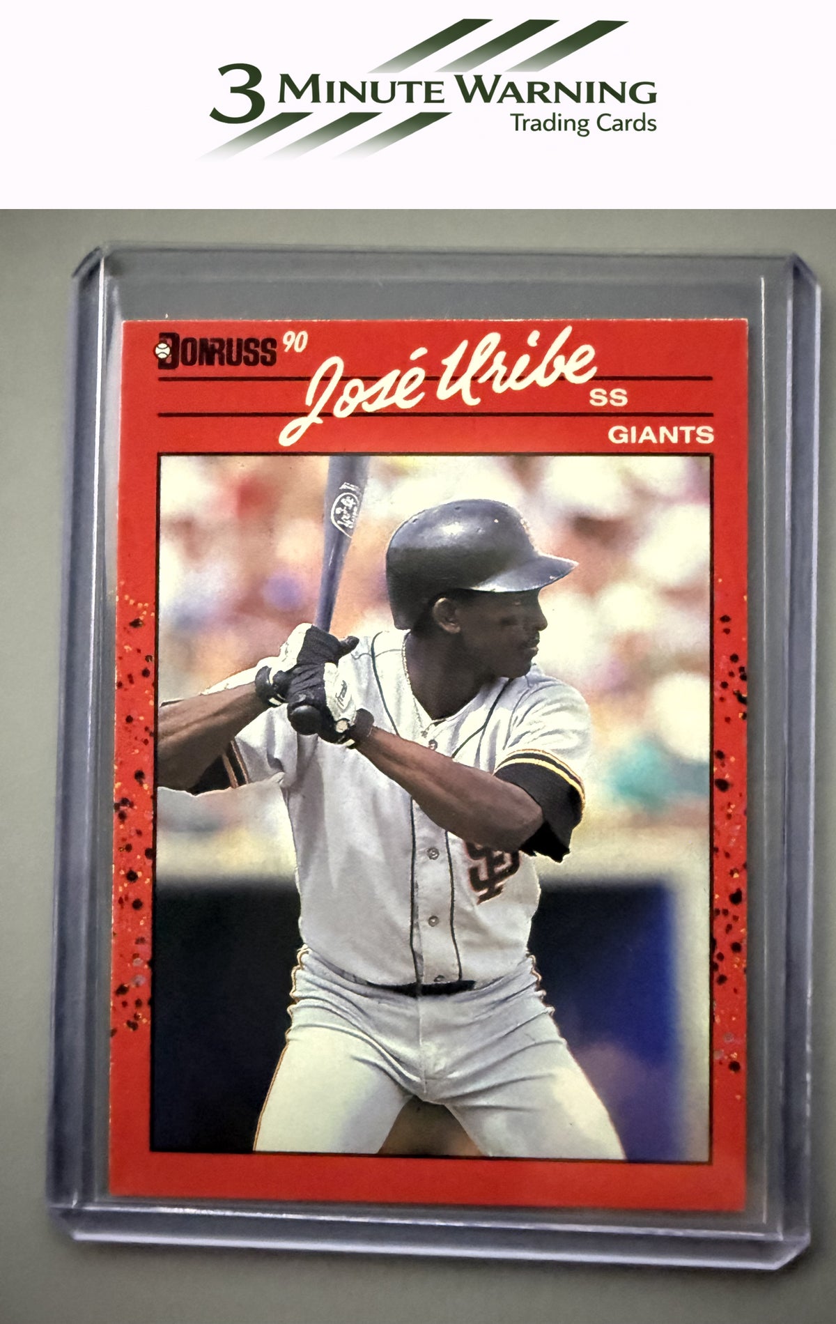 1990 Donruss #335c Jose Uribe