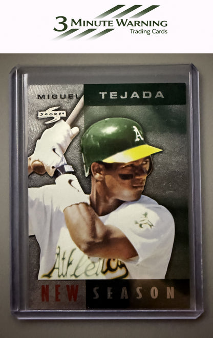 1998 Score #NS4 Miguel Tejada New Season
