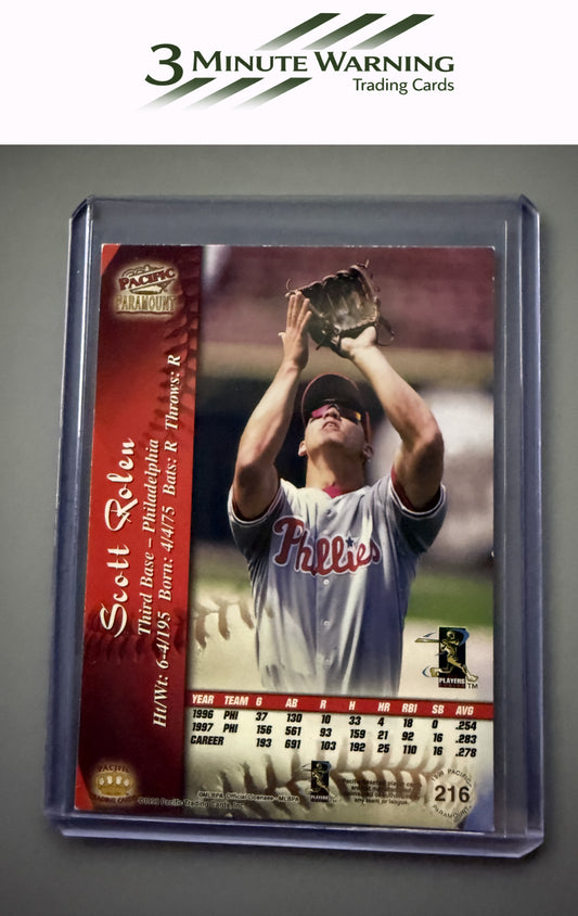 1998 Pacific Paramount #216 Scott Rolen