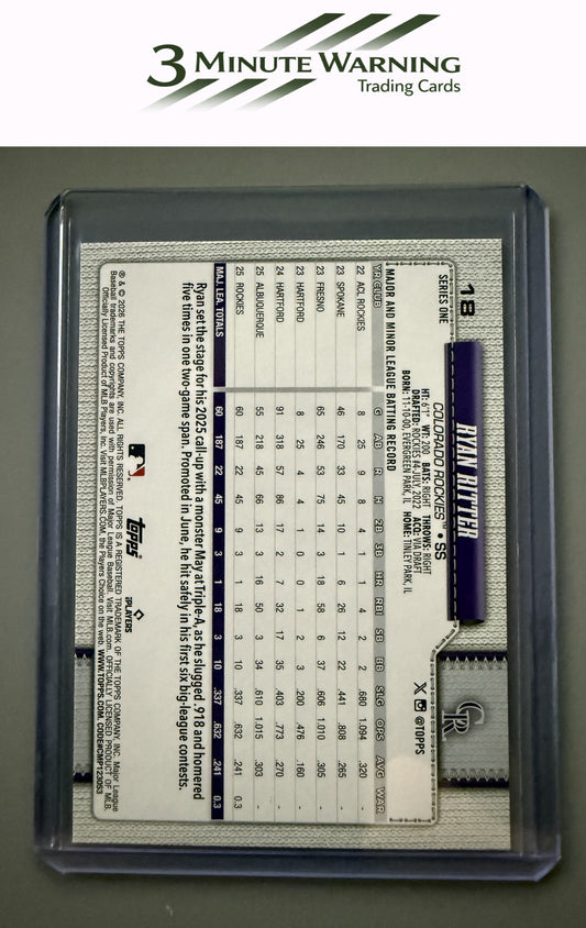 2026 Topps #18 Ryan Ritter