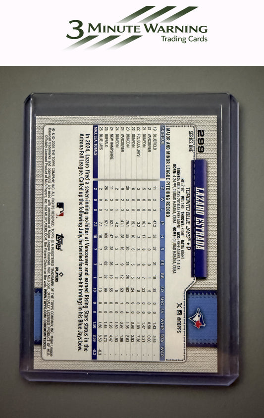 2026 Topps #299 Lazaro Estrada