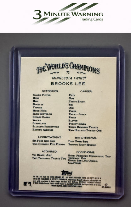 2025 Topps Allen & Ginter #73 Brooks Lee