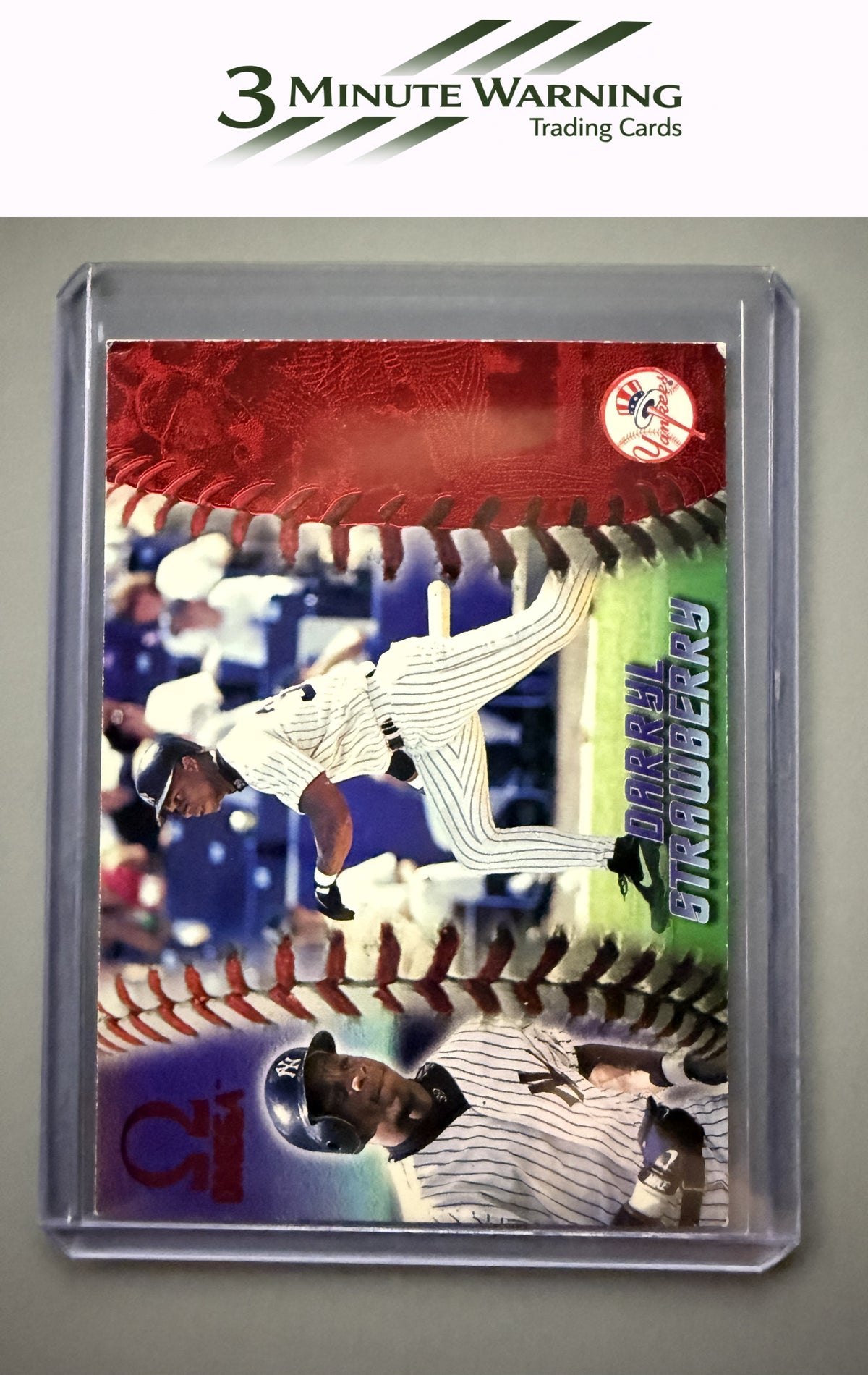 1998 Pacific Omega #171 Darryl Strawberry Red