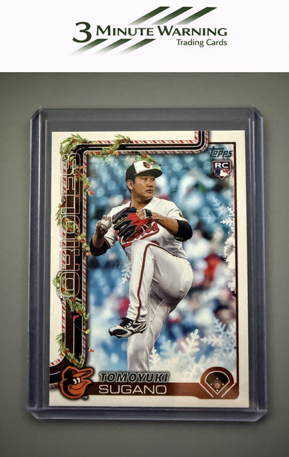2025 Topps Holiday #H137 Tomoyuki Sugano