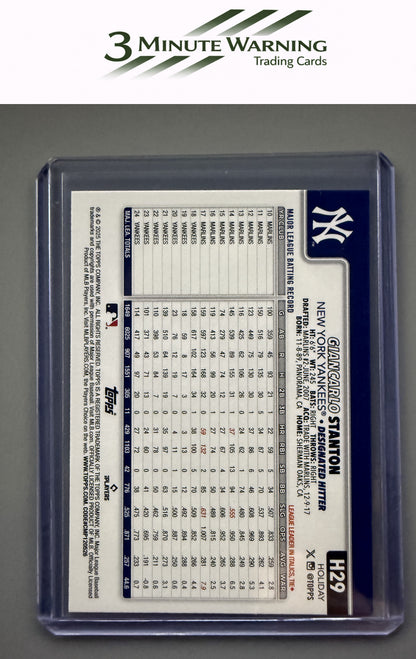 2025 Topps Holiday #H29 Giancarlo Stanton