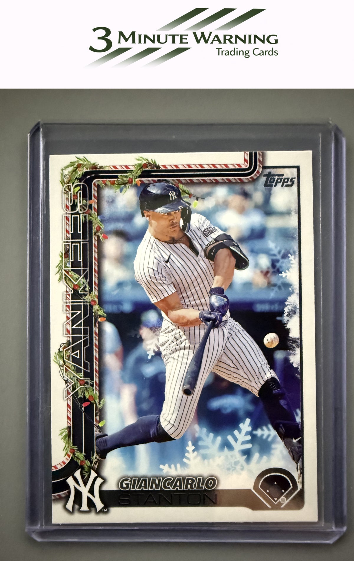 2025 Topps Holiday #H29 Giancarlo Stanton